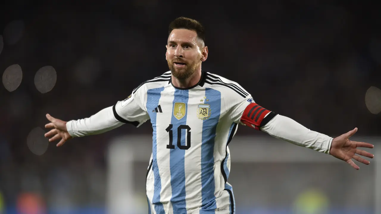 FOTO Argentina Vs Ekuador