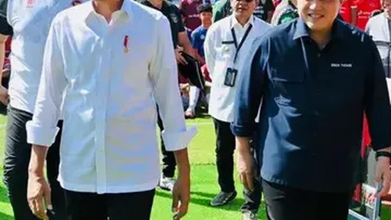 VIDEO: Pujian Jokowi ke PSSI Era Erick Thohir "Ada Perubahan Total"