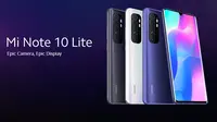 Xiaomi baru saja memperkenalkan Mi Note 10 Lite. (Sumber: Xiaomi)