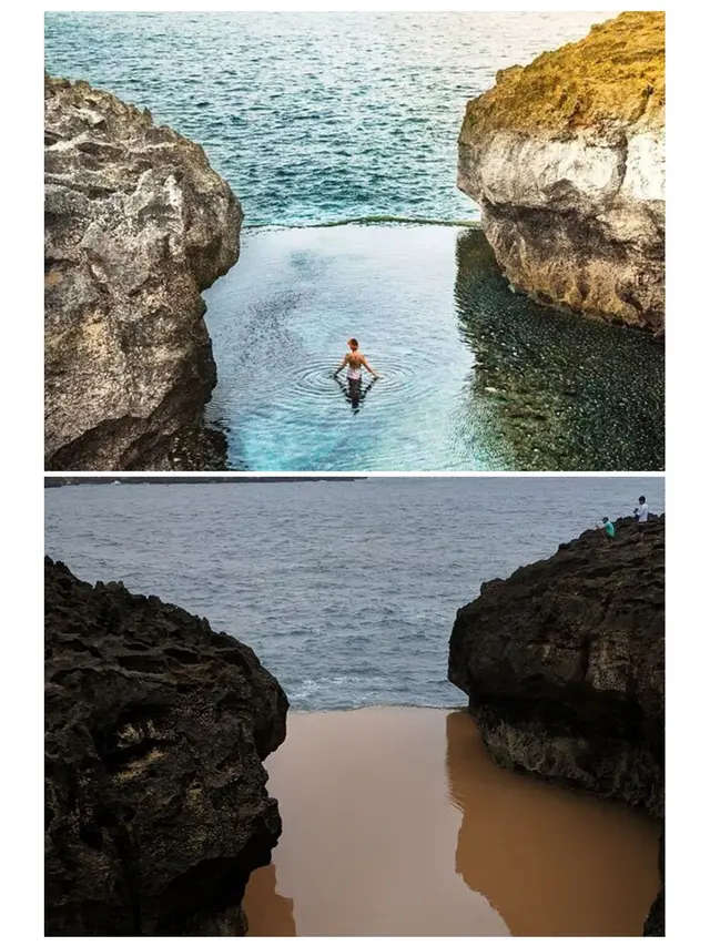 6 Potret Ekspektasi Vs Realita Liburan di Pantai, Gagal Menikmati Keindahan