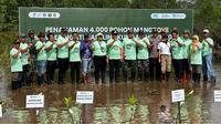 Ribuan Mangrove Ditanam di Teluk Lingga, Ekosistem Pesisir Dipulihkan dengan AI (doc: Arkara Energi)