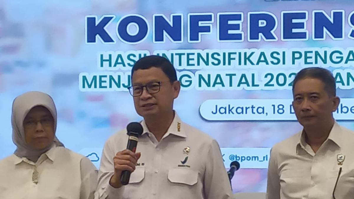 Jelang Perayaan Nataru, BPOM Temukan Minuman Serbuk hingga Mi Instan Tanpa Izin Edar