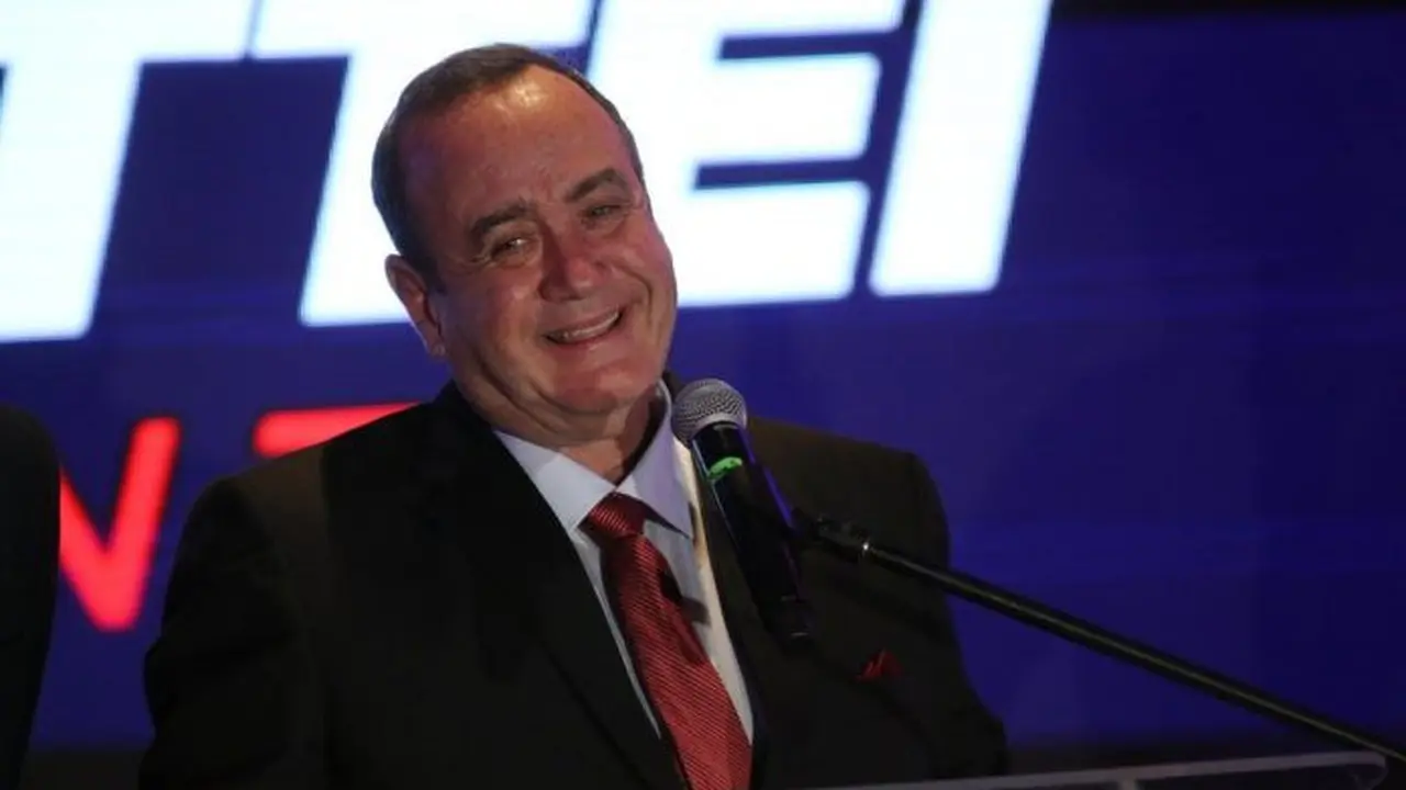 Alejandro Giammattei. (AP/Oliver de Ros)