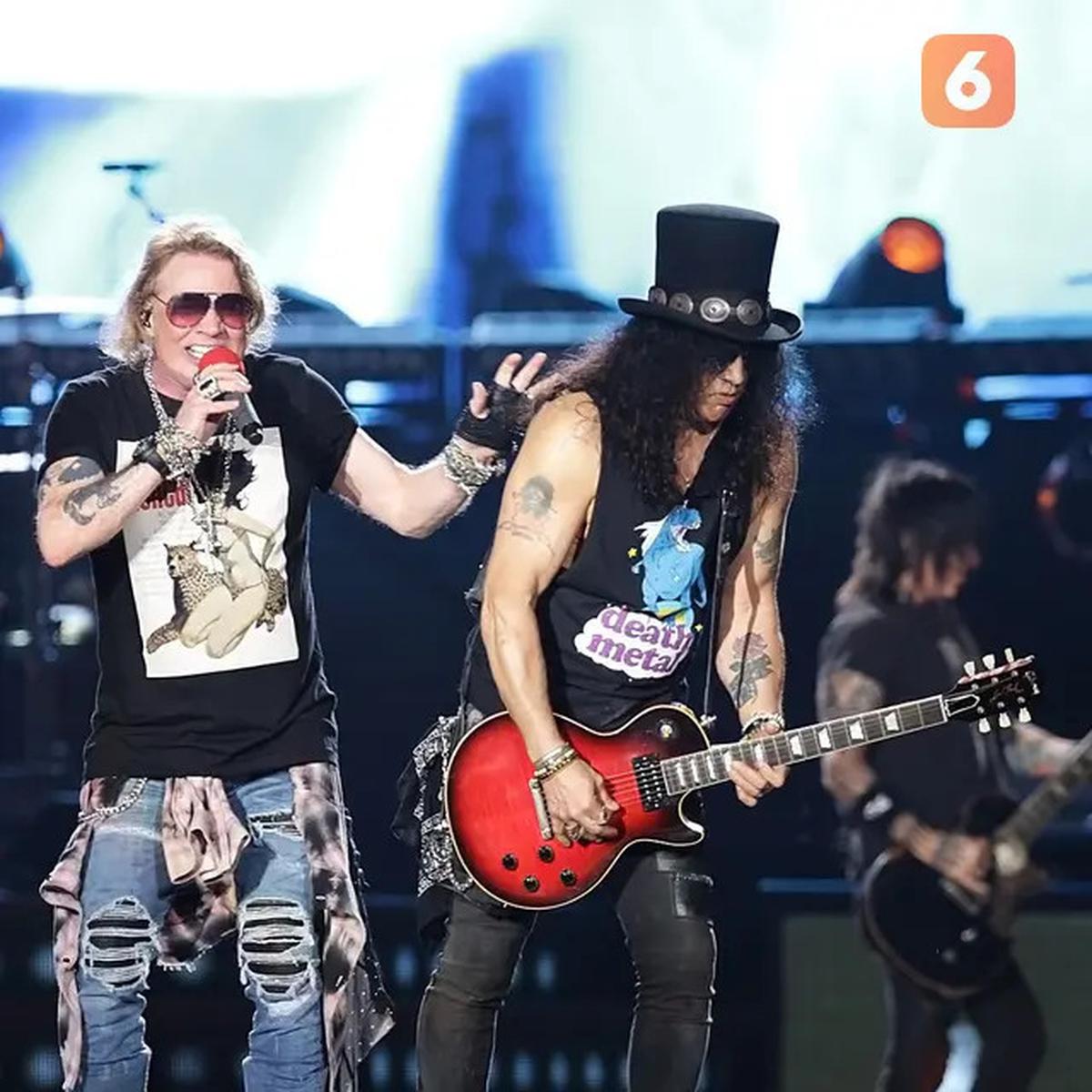 Grup Rock Legendaris Guns N' Roses Berencana kembali ke India setelah 12 Tahun