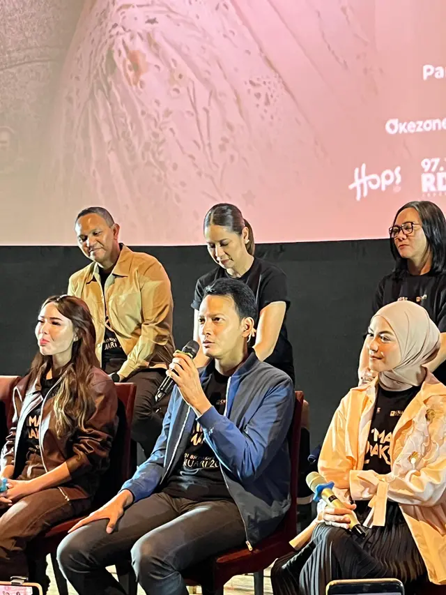 Konferensi Pers Film '1 Imam 2 Makmum' pada Kamis (09/01/2025), di Epicentrum XXI (Dok/Fimela.com/Rianti Fitri Wulandari)