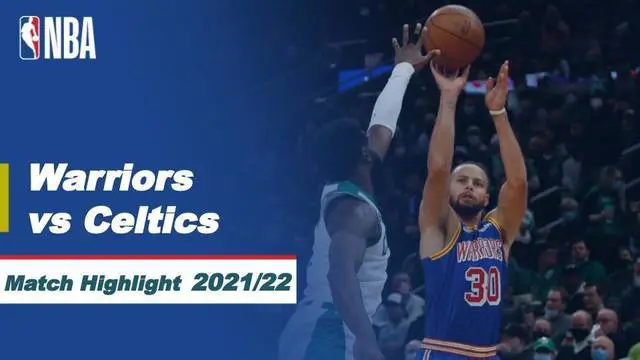 Berita video highlights NBA, pertandingan antara Boston Celtics melawan Golden State Warriors pada pada lanjutan kompetisi NBA 2021/2022, Sabtu (18/12/2021).