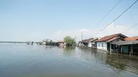 Banjir Rob Desa Tunggulsari Pati Makin Parah, Kades Ungkap Pemicunya