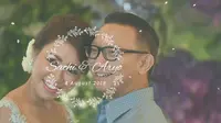 Aryo Djojohadikusumo Menikah dengan Sachi pada 4 Agustus 2018