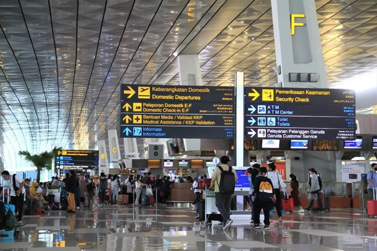Persiapan PT Angkasa Pura II dalam mendukung ketentuan larangan mudik 6 - 17 Mei 2021. (Dok AP II)