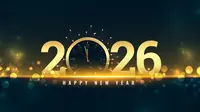 Ilustrasi Tahun Baru 2026. (Image by Freepik)