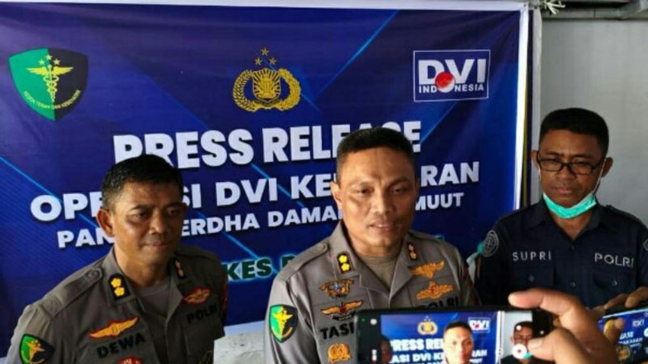 Tim DVI Biddokkes Identifikasi Enam Korban Kebakaran Panti Werda Manado