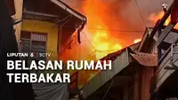 Belasan Rumah Terbakar