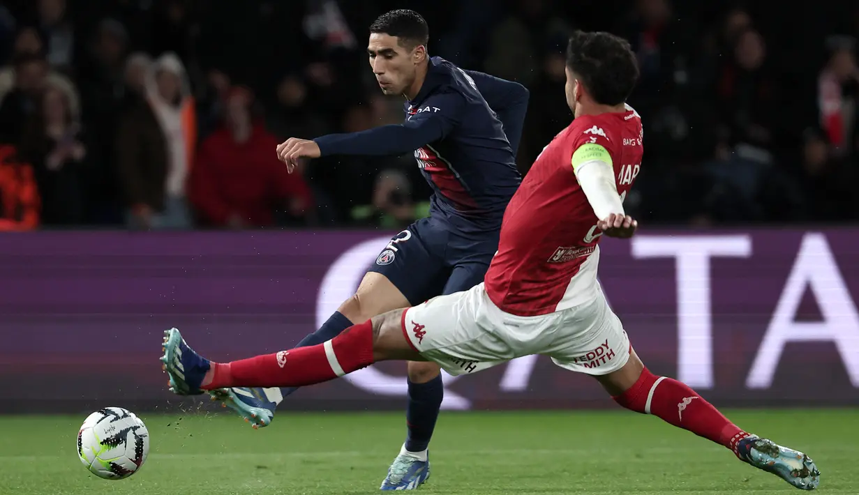 Sedangkan Monaco di posisi 3 dengan 24 poin. (FRANCK FIFE / AFP)
