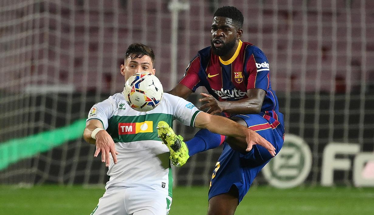 Foto Barcelona Kembali Ke Posisi 3 Usai Tundukkan Elche 3 0 Spanyol Bola Com