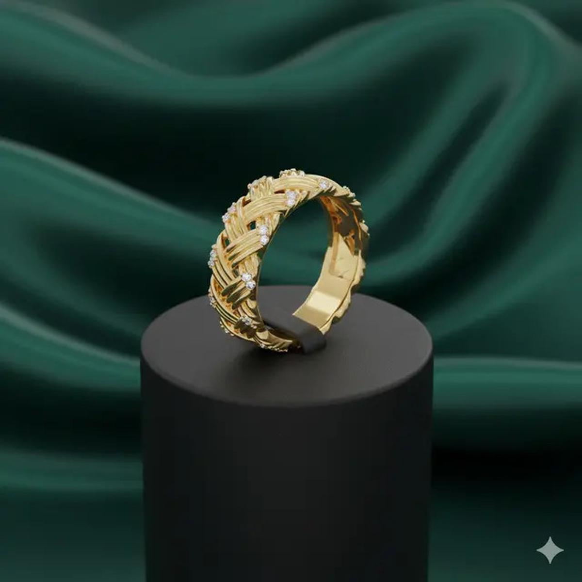 7 Model Cincin Emas London Belah Rotan, Elegan Klasik yang Tak Lekang oleh Waktu