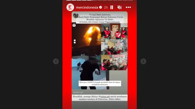 Israel Lancarkan Serangan di Sekitar RS Indonesia, Sebabkan Kerusakan di Beberapa Titik. Foto: Tangkapan layar YouTube MER-C.