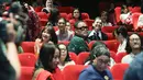 Aktris Sheila Dara Aisha menghadiri pemutaran film pendek Jalan Pulang bersama Program Director Bakti Budaya Djarum Foundation Renitasari Adrian di Jakarta, Rabu (22/7/2026). Film tersebut dihadirkan dalam rangka memperingati Hari Kebaya Nasional. (KLY/Budy Santoso)