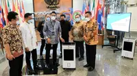Sandiaga Uno Ingin Uji Coba Alat Sanitasi Udara Karya Peternak Ayam di Ajang G20