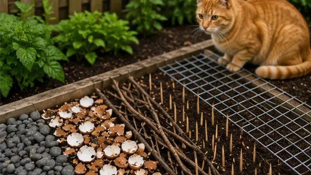 Penghalang Fisik untuk Mengusir Kucing