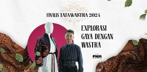 Salah satu finalis Tata Wastra 2024, Reyno Rizki, mendapat kain Khas Karawang. Ia pun menjawab tantangan dalam lomba desain ini dengan hasil karya yang mengagumkan.