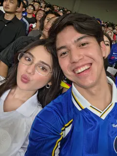 El Rumi dan Syifa Hadju nonton Chelsea (instagram.com/elelrumi)