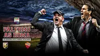 Prediksi Palermo vs AS Roma (Liputan6.com/Yoshiro)