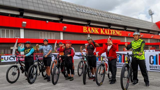 Kalimantan Tengah jadi tuan rumah Union Cycliste Intornatinal Mountain Bike (UCI MTB) World Cup 2022.