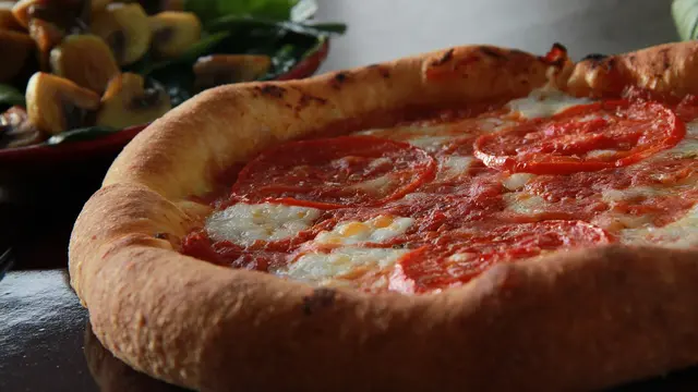 Ilustrasi Pizza Margherita