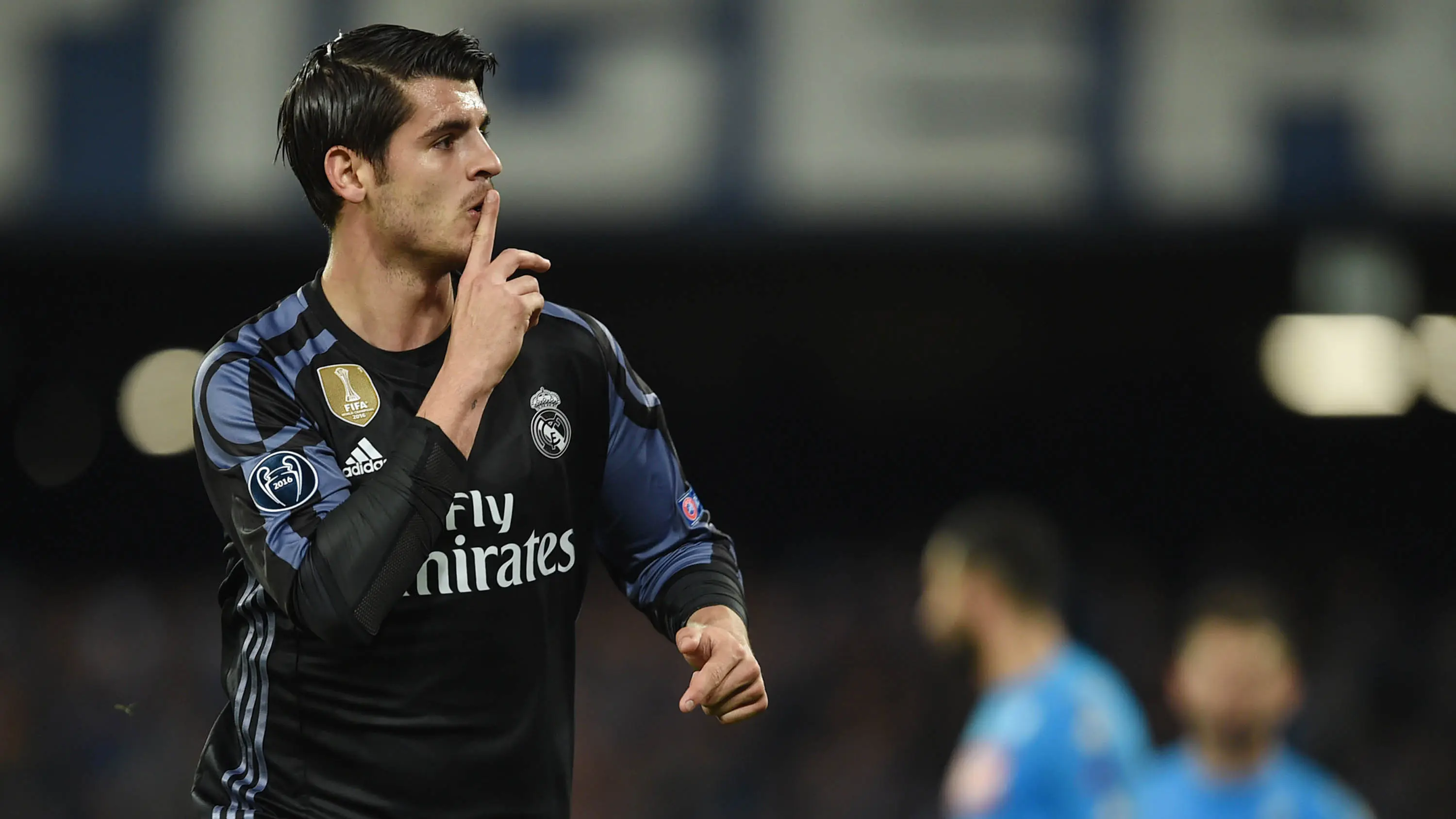 Alvaro Morata semakin dekat dengan Manchester United. (AFP/Filippo Monteforte)