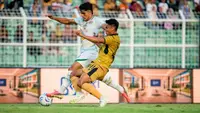 Muhammad Ferarri saat pertandingan Bhayanggkara FC vs Persebaya pada pekan pertama BRI Super League, Sabtu (5-9-2026). (Dok. ileague.id)