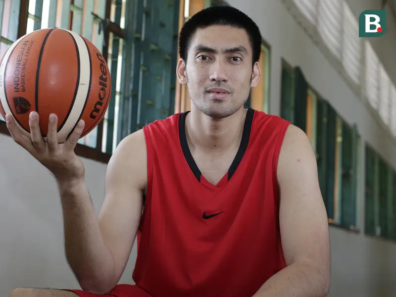 FOTO Christian Ronaldo Sitepu dan Kecintaannya pada Basket