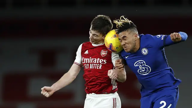 Foto Liga Inggris: Arsenal Kembali Rasakan Kemenangan Usai Taklukkan Chelsea 3-1 di Derbi London