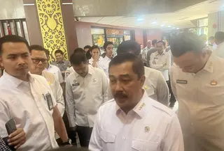 Menteri Imipas Agus Adrianto. (Liputan6.com/Muhammad Radityo)