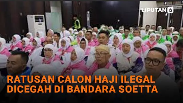 Ratusan Calon Haji Ilegal Dicegah di Bandara Soetta