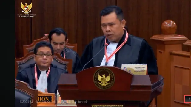 Hifdzil Alim, selaku kuasa hukum KPU RI, Kamis (28/3/2024) di Mahkamah Konstitusi (MK).