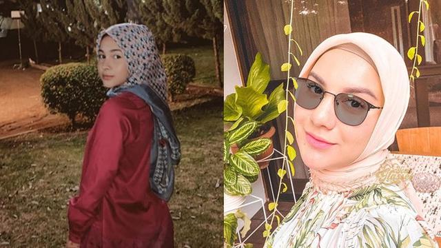 6 Potret Sandrinna Michelle Pakai  Hijab Disebut Mirip 