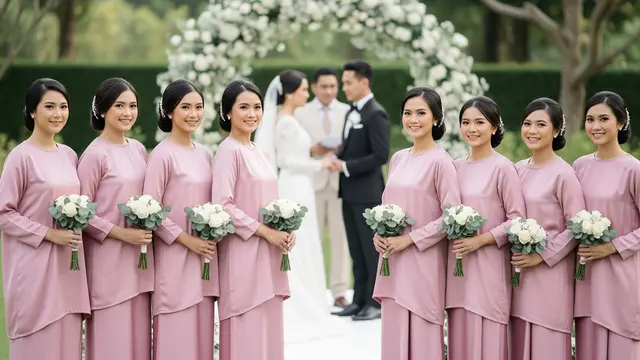 Baju Bridesmaid ala Malaysia