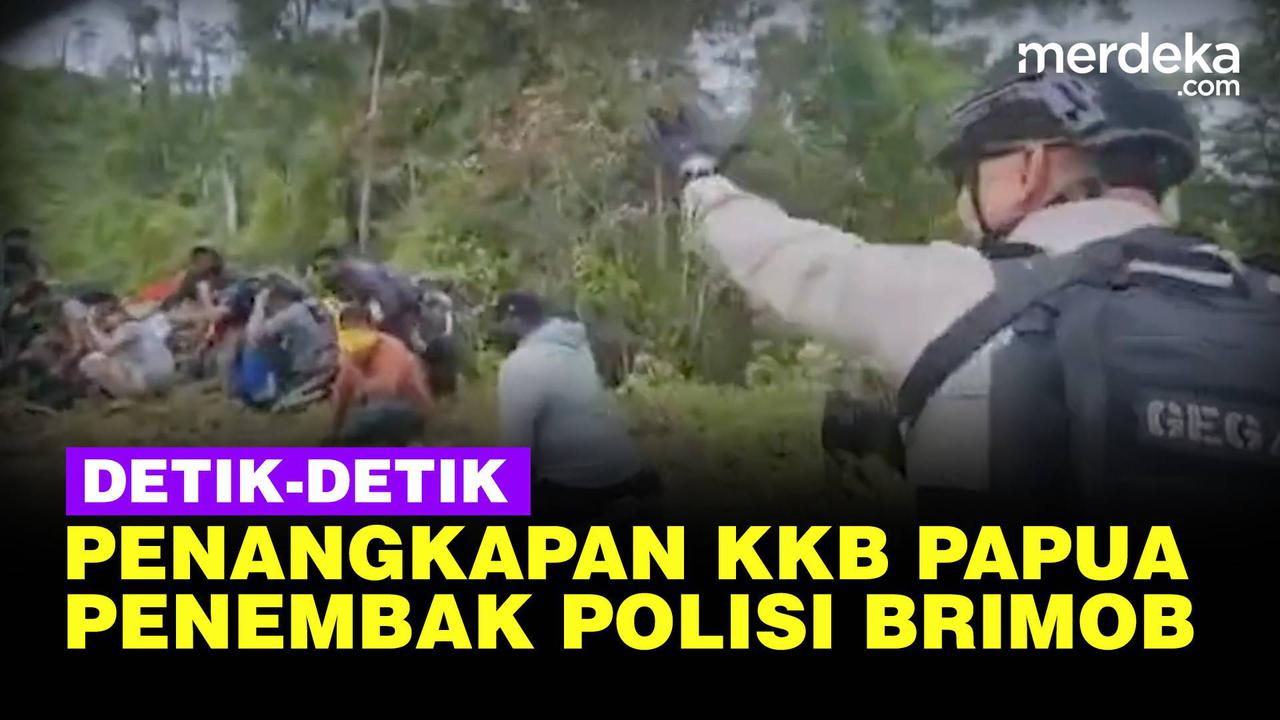 VIDEO: Kronologi Polisi Tangkap Teroris KKB Papua Penembak Brimob