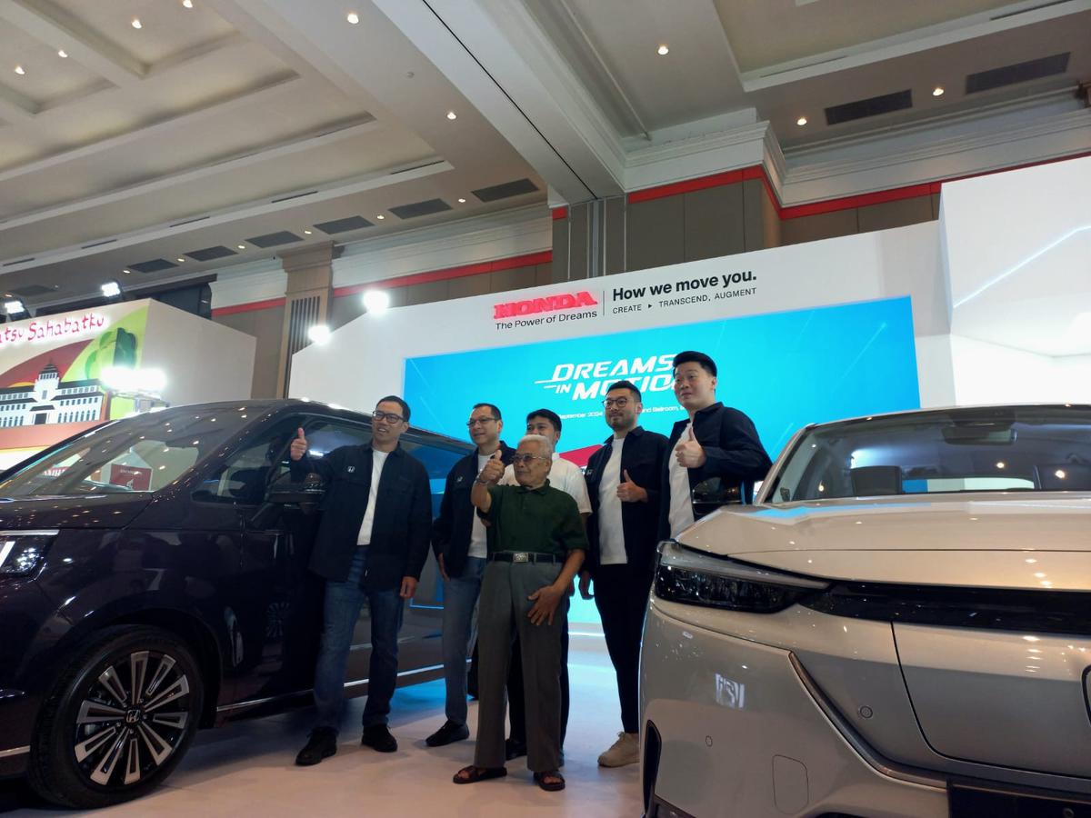Honda Stepwgn e:HEV dan e:N1 Mejeng Perdana di GIIAS Bandung 2024