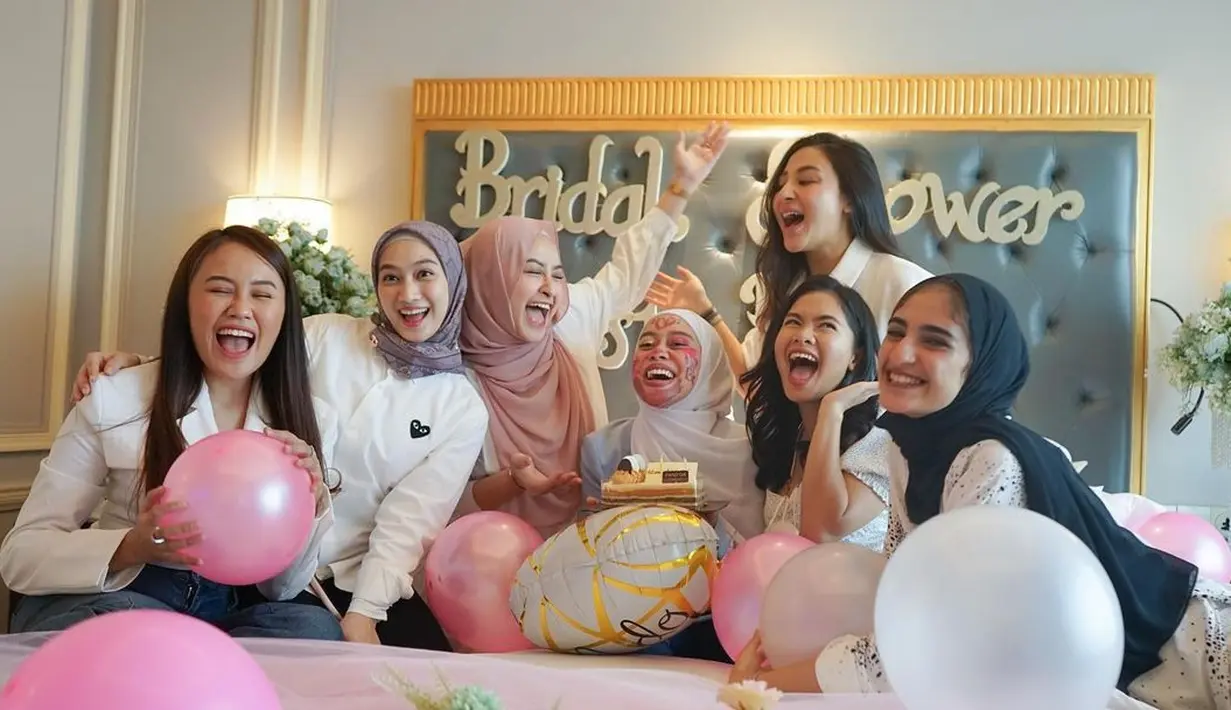 Bridal Shower Lesti Kejora (Instagram/melodylaksani92)