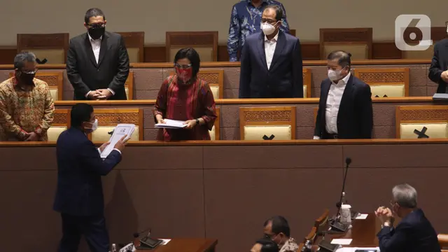 DPR Gelar Rapat Paripurna Bahas Kebijakan Fiskal RAPBN Tahun 2022