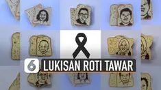 Wabah virus Corona sudah banyak merenggut nyawa masyarakat di hampir seluruh dunia. Termasuk tim medis yang merupakan garda terdepan. Ini dia hasil karya unik lukisan roti tawar dan meses berbentuk wajah tenaga medis korban Covid-19.