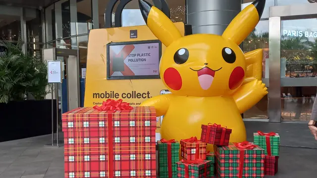 Gelaran acara Festival Pokemon Terbesar di Indonesia yang hadir di PIK, Jakarta Utara.