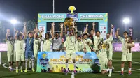 Exco PSSI Menutup Perhelatan Media Cup 2024, SCTV Back to Back Juara
