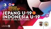 Jepang U-19 vs Indonesia U-19