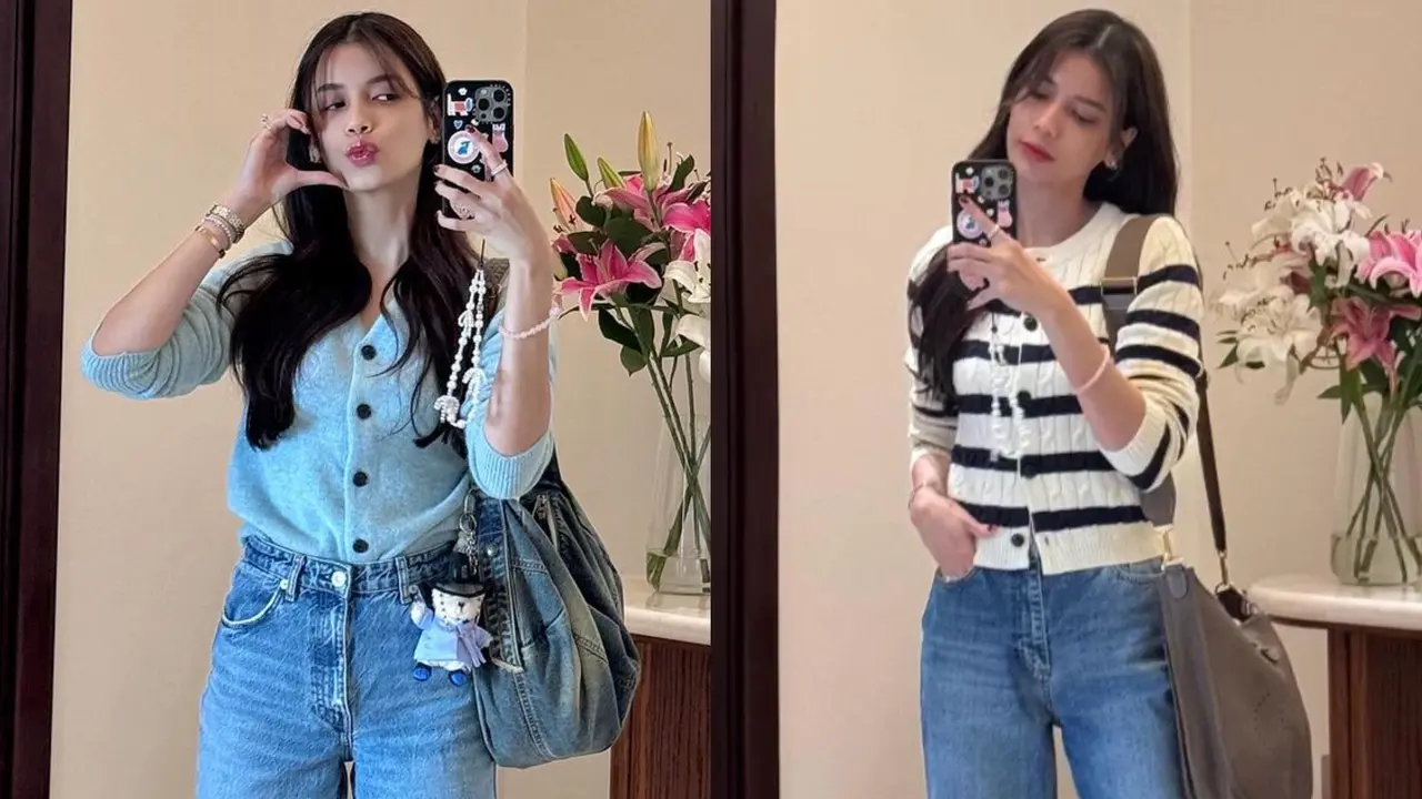 6 Potret Outfit Ngampus Sabrina Chairunnisa yang Selalu Stylish dan Trendy, Bak Maba S1 Padahal S3