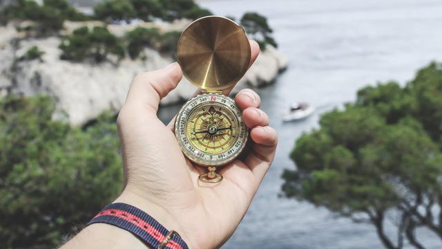Ilustrasi kompas
