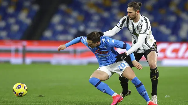FOTO: Tumbang di Markas Napoli, Juventus Gagal Dekati Duo Milan di Klasemen Liga Italia