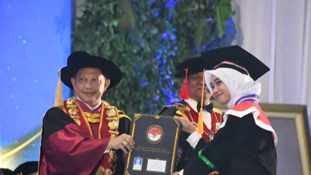 Mendagri Tito Karnavian saat menghadiri Sidang Senat Terbuka Wisuda IPDN. (Istimewa)