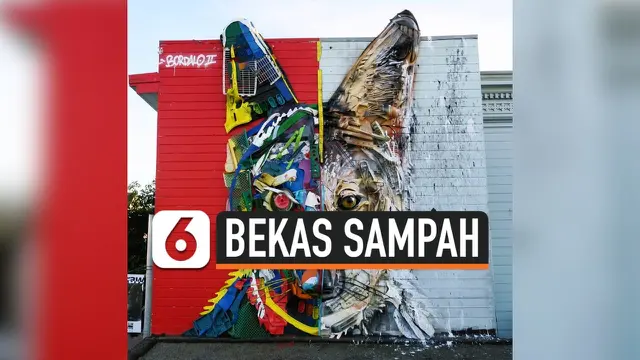 VIDEO: Seniman Portugal Ubah Sampah jadi Karya Seni Menakjubkan
